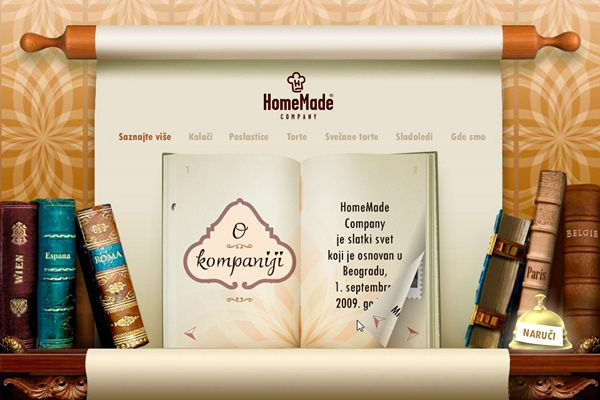 HomeMade Company - Website 4